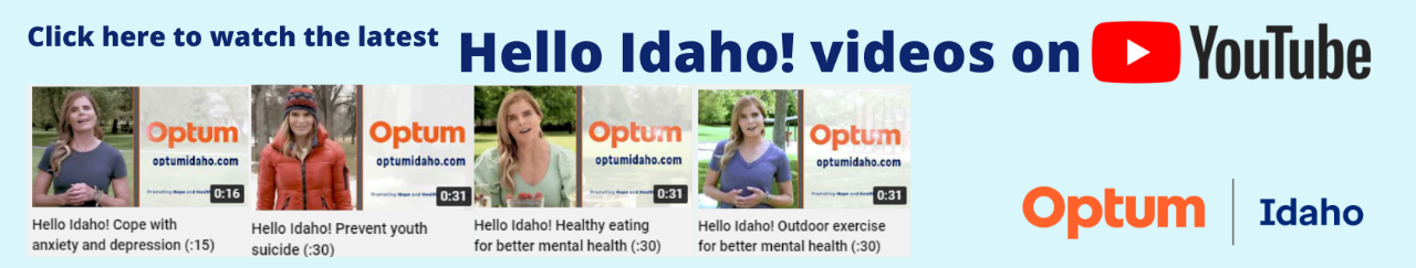 Click here to watch Hello Idaho! videos on YouTube